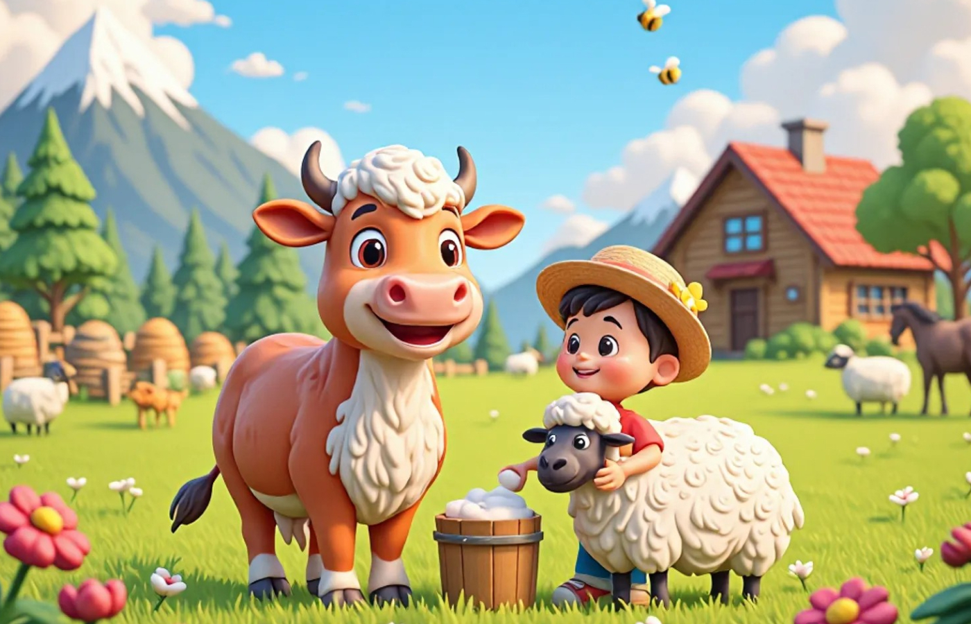 Животноводство. Почему коровы дают молоко, а овцы — шерсть